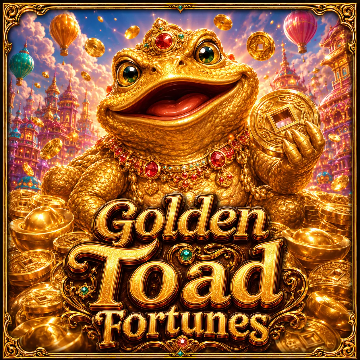 Golden Toad Fortunes เกมสล็อตออนไลน์